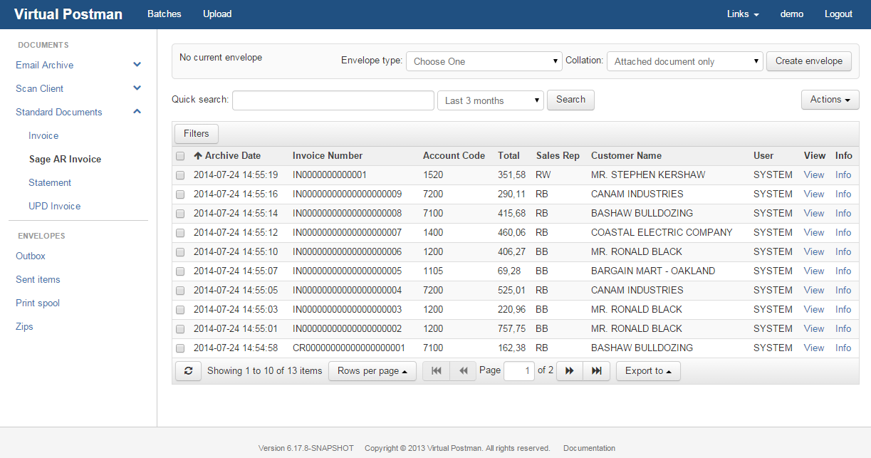 Node Search Result